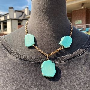 Turquoise Costume Necklace